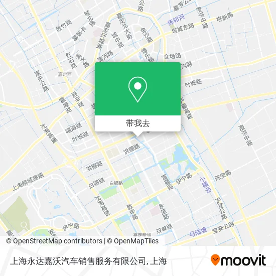 上海永达嘉沃汽车销售服务有限公司地图