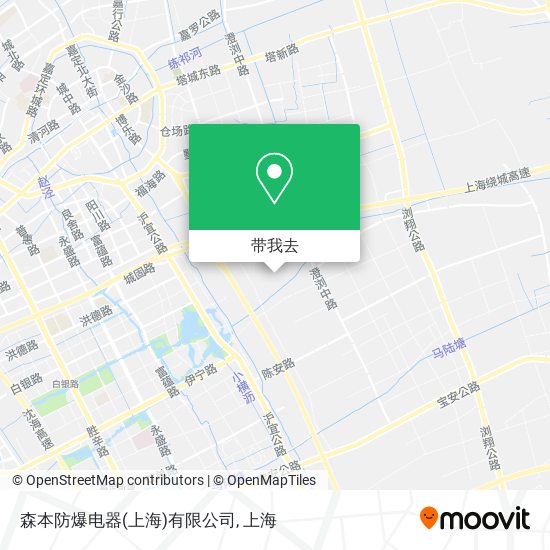 森本防爆电器(上海)有限公司地图
