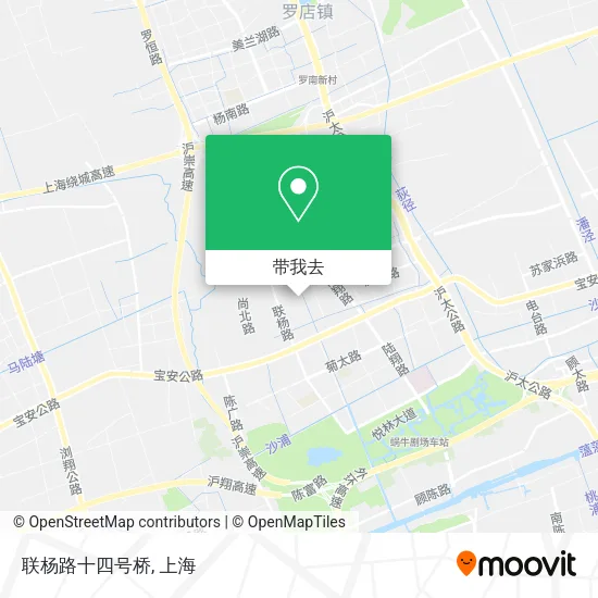 联杨路十四号桥地图