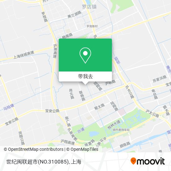 世纪闽联超市(NO.310085)地图