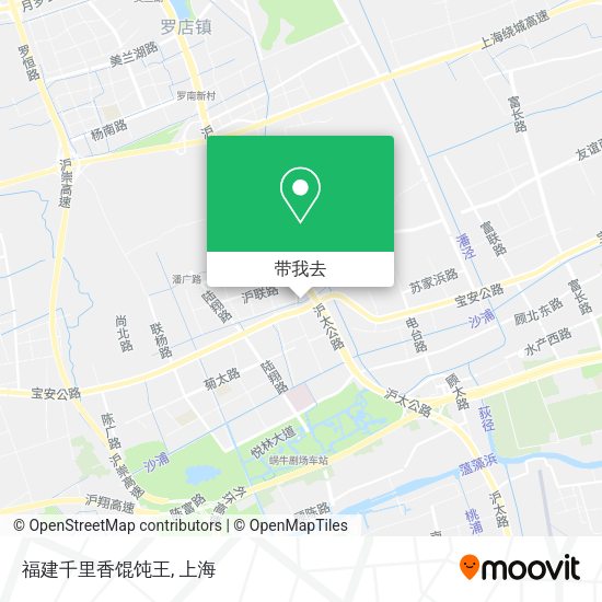 福建千里香馄饨王地图