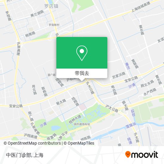中医门诊部地图