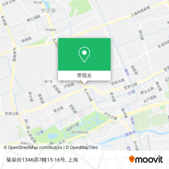 菊泉街1346弄7幢15-16号地图