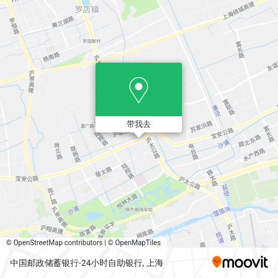 中国邮政储蓄银行-24小时自助银行地图