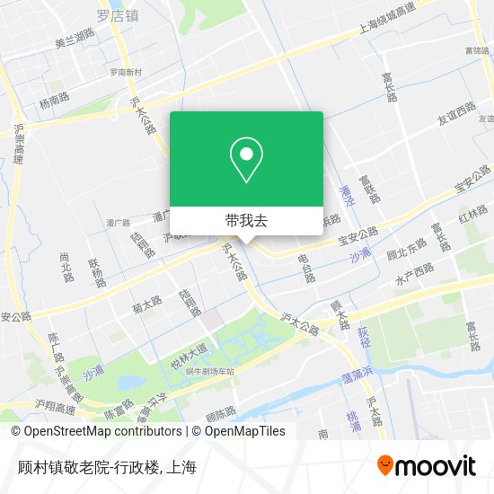 顾村镇敬老院-行政楼地图