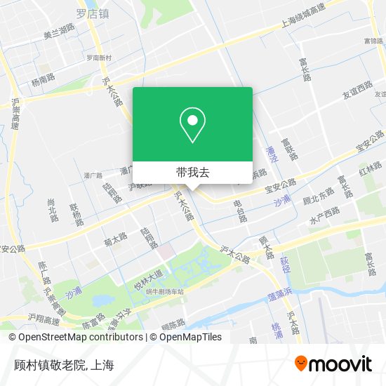 顾村镇敬老院地图