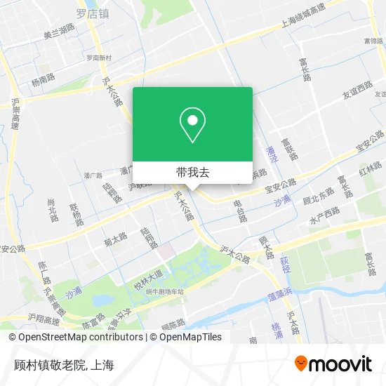 顾村镇敬老院地图