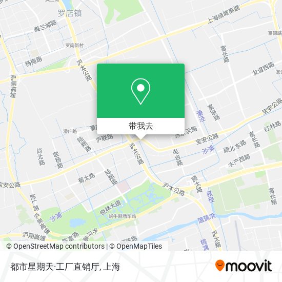 都市星期天·工厂直销厅地图