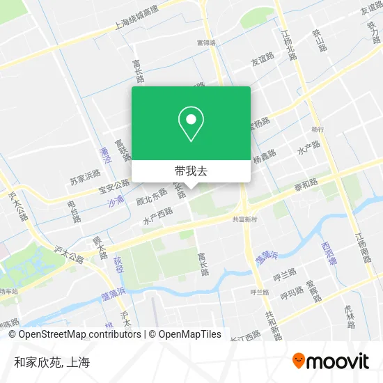 和家欣苑地图