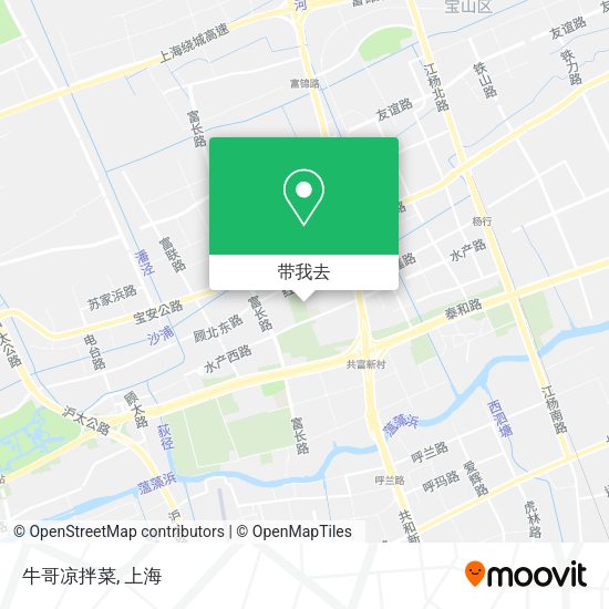 牛哥凉拌菜地图