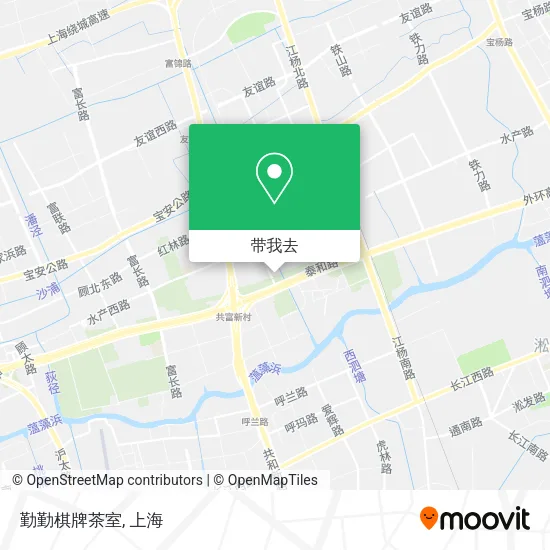 勤勤棋牌茶室地图