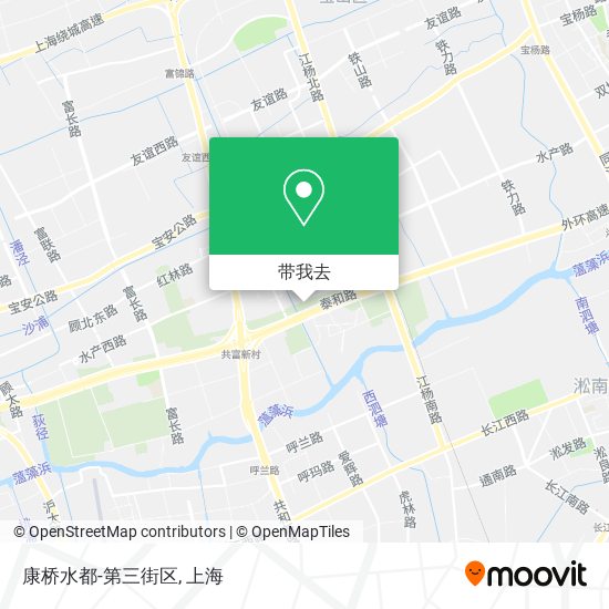康桥水都-第三街区地图