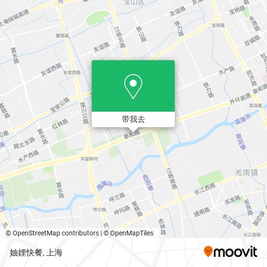 妯娌快餐地图