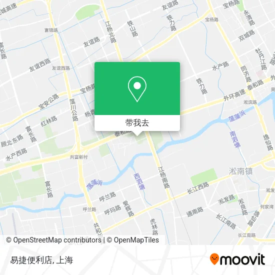 易捷便利店地图