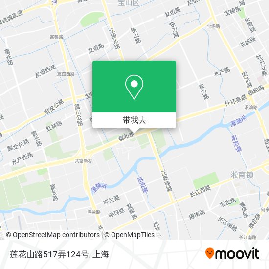 莲花山路517弄124号地图