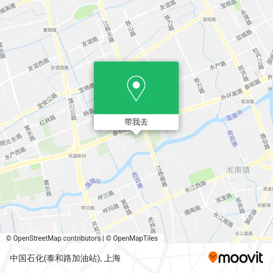 中国石化(泰和路加油站)地图