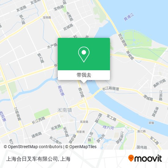 上海合日叉车有限公司地图