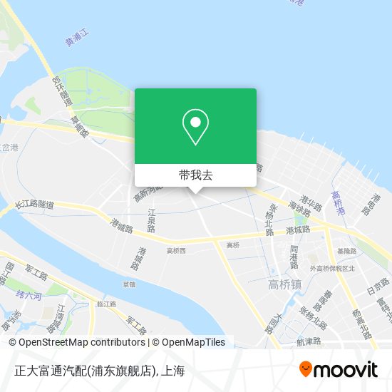 正大富通汽配(浦东旗舰店)地图