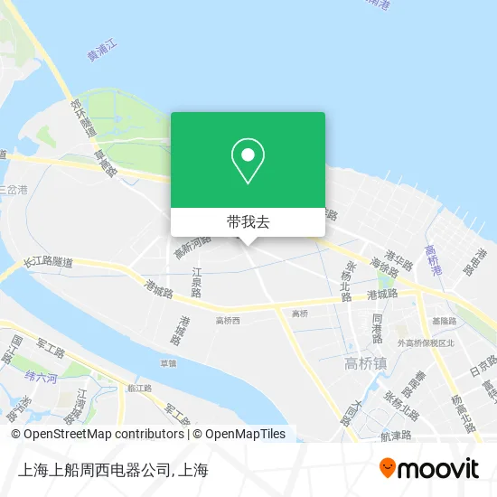 上海上船周西电器公司地图
