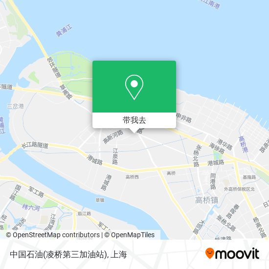 中国石油(凌桥第三加油站)地图