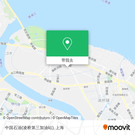 中国石油(凌桥第三加油站)地图