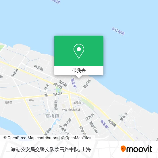 上海港公安局交警支队欧高路中队地图