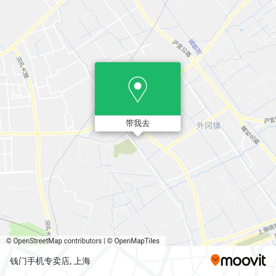 钱门手机专卖店地图