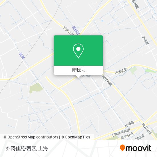 外冈佳苑-西区地图