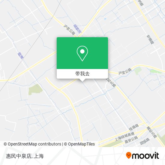 惠民中泉店地图