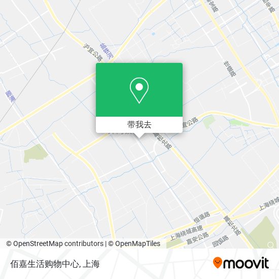佰嘉生活购物中心地图