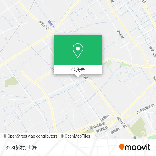 外冈新村地图