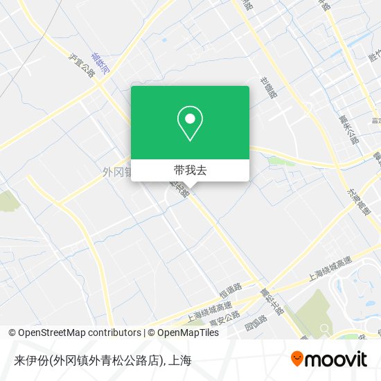 来伊份(外冈镇外青松公路店)地图