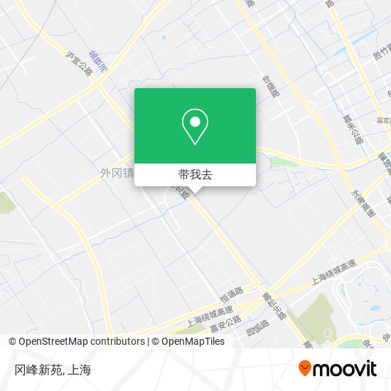 冈峰新苑地图