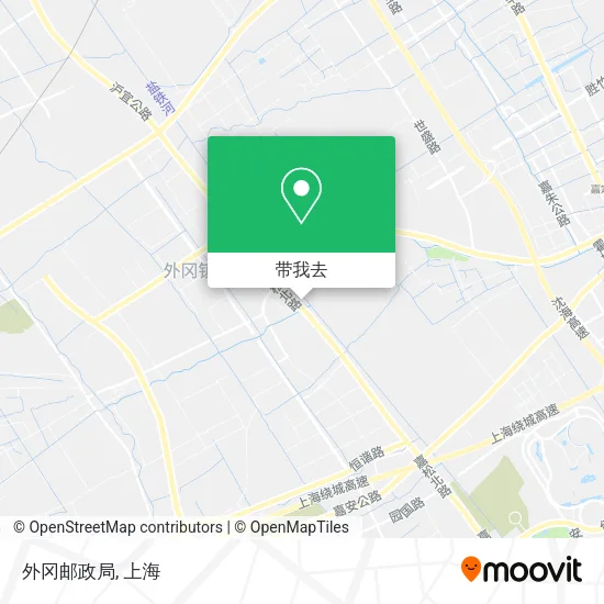 外冈邮政局地图