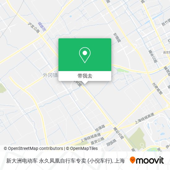 新大洲电动车  永久凤凰自行车专卖  (小倪车行)地图