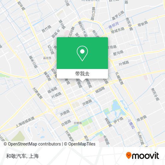 和敬汽车地图