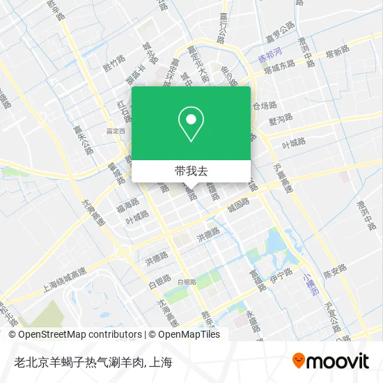 老北京羊蝎子热气涮羊肉地图