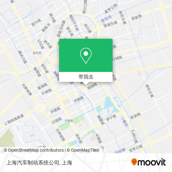上海汽车制动系统公司地图
