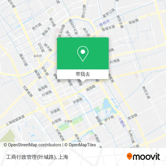 工商行政管理(叶城路)地图