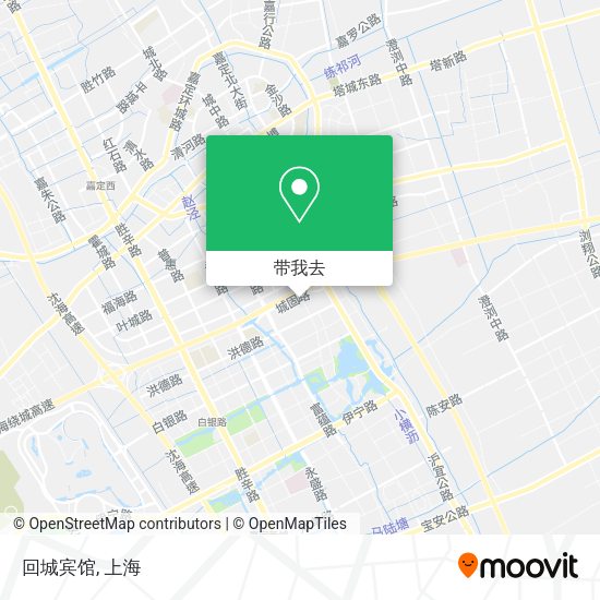 回城宾馆地图