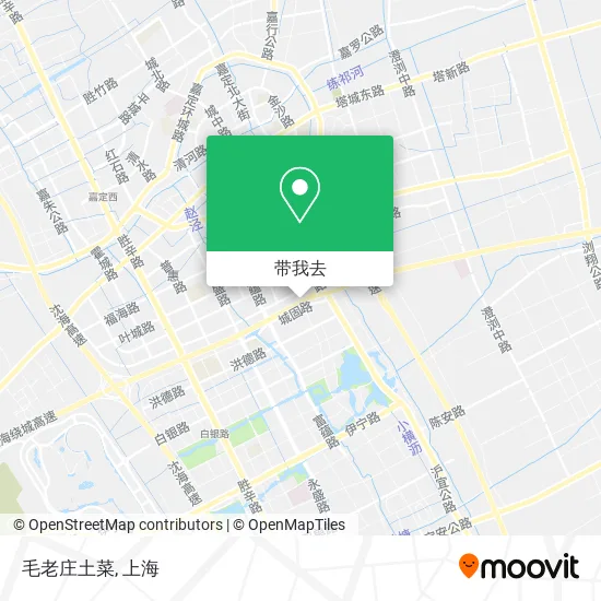 毛老庄土菜地图