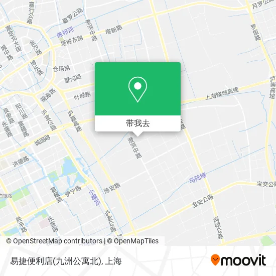 易捷便利店(九洲公寓北)地图