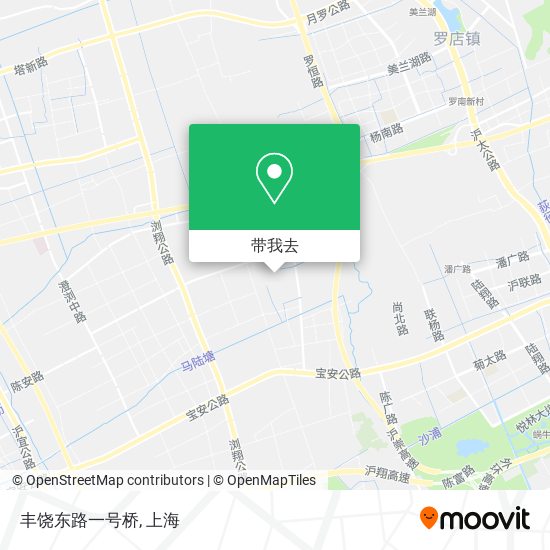 丰饶东路一号桥地图