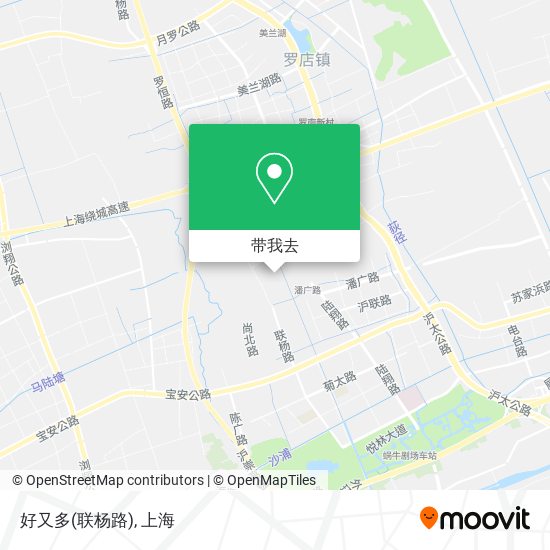 好又多(联杨路)地图