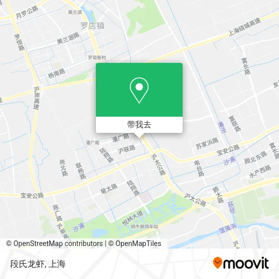 段氏龙虾地图