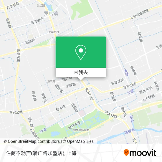 住商不动产(潘广路加盟店)地图