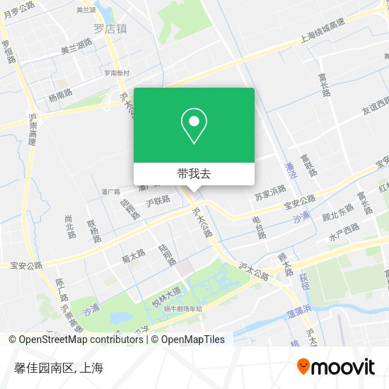 馨佳园南区地图