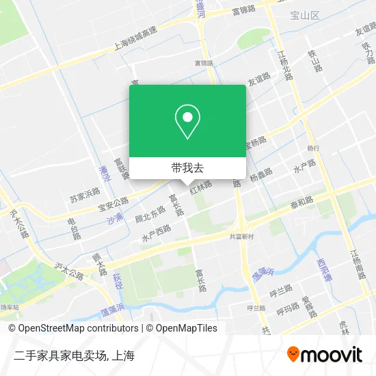 二手家具家电卖场地图