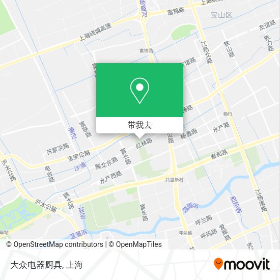 大众电器厨具地图