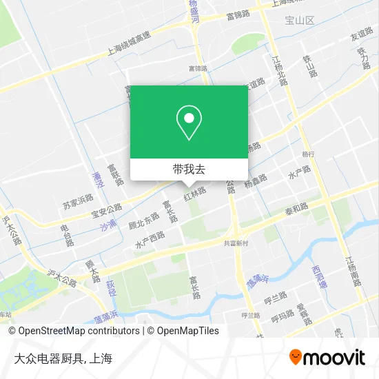 大众电器厨具地图